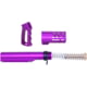 Guntec USA AR-15 M-LOK Micro Pistol Furniture Set, 15in w/ Milspec Buffer Tube, Purple, MICRO-P-SET-MIL-PURPLE