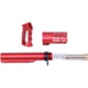Guntec USA AR-15 M-LOK Micro Pistol Furniture Set, 15in w/ Milspec Buffer Tube, Red, MICRO-P-SET-MIL-RED