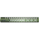 Guntec USA Honeycomb M-LOK Free Floating Handguard With Monolithic Top Rail
