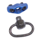 Guntec USA QD Swivel With Adapter For M-LOK System, Gen 2, Anodized Blue SWIVEL-MLK-G2-BLUE