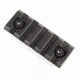 GUNTEC USA Removable Keymod Accessory Rail,2in K-2