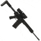GUNTEC USA Thin Profile Free Floating Handguard w/Removable Rails Monolithic Top Rail,308 Cal,10in,Anodized Black CK308-10