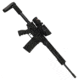 GUNTEC USA Thin Profile Free Floating Handguard w/Removable Rails Monolithic Top Rail,.308 Cal,12in,Anodized Black CK308-12