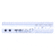 Guntec USA Trump Series Limited Edition M-LOK System Free Floating Handguard w/ Monolithic Top Rail, 9in, Anodized Clear, GT-9MLK-TRUMP-CLEAR