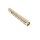 Guntec USA Ultra Lightweight Thin M-Lok Free Floating Handguard w/Monolithic Top Rail, .308 Cal, 12in, Cerakote Flat Dark Earth, GT-12MLK-308-E