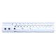 Guntec USA Ultra Lightweight Thin M-LOK System Free Floating Handguard w/Monolithic Top Rail, 10in, Clear, GT-10MLK-CLEAR