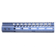 Guntec USA Ultra Lightweight Thin M-LOK System Free Floating Handguard w/Monolithic Top Rail, 10in, Grey, GT-10MLK-GREY