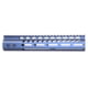 Guntec USA Ultra Lightweight Thin M-LOK System Free Floating Handguard w/Monolithic Top Rail, 10in, Grey, GT-10MLK-GREY