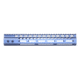 Guntec USA Ultra Lightweight Thin M-LOK System Free Floating Handguard w/Monolithic Top Rail, 12in, Grey, GT-12MLK-GREY