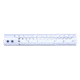 Guntec USA Ultra Lightweight Thin M-LOK System Free Floating Handguard w/Monolithic Top Rail, 12in, Unfinished, GT-12MLK-R