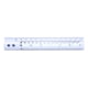 Guntec USA Ultra Lightweight Thin M-LOK System Free Floating Handguard w/Monolithic Top Rail, 12in, Unfinished, GT-12MLK-R