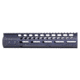 Guntec USA Ultra Lightweight Thin M-LOK System Free Floating Handguard With Monolithic Top Rail, .308, 10&quot;, Black GT-10MLK-308