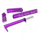 Guntec USA Ultralight Series Furniture Set, AR-15, 5.56 Upper Receiver, 12 inch Rifle Length M-LOK Handguard, Fixed Stock/Buffer Assembly, Pistol Grip, Anodized Purple 12MLK-SET-UPPER-PURPLE