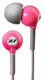 H2O Audio Flex Waterproof Headphones, Power Pink H2O-CB1-PK