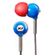 H2O Audio Flex Waterproof Headphones, Super Hero Blue H2O-CB1-RB