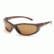 H2Optix Thunderbolt Polarized Sunglasses - Shiny Black Frame, Gray Lens 6912