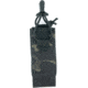 Haley Strategic Partners Single Pistol Mag Pouch, MultiCam Black, POUCH-PM-2-1-MCB