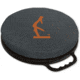 HALF RACK Karrylite Swivel Seat, Grey/Black/Orange, Medium, HR1456