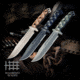 Halfbreed Blades Large Infantry Knife Gen 2 Blk
