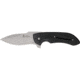 Hallmark Bad Blood - Kendrick - Fire Spitter, 8Cr14 Stainless Steel 4in Blade, Black, Contoured G10 Handle, BB0101K