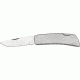 Hallmark Stainless Lockback Folding Knife,Stainless Blade, Stainless Handle HM0009
