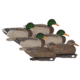 Hard Core Rugged standard floating mallard flocked heads 4 Drakes, 2 Hens, 6-pack, 01-200-0036