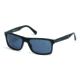 Harley Davidson Eyewear HD0918X Sunglasses - Shiny Black Frame, Smoke Lenses, 57 mm Lens Diameter HD0918X5701A