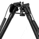 Harris Engineering 1A2-L Bipod, Solid Base, 9-13 in, Black, 1A2-L