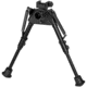 Harris Engineering Picatinny Sporting BiPod with Hinged Base, 6-9 in, Black, S-BRP