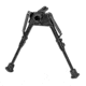 Harris Engineering S Series BR M-LOK Bipod, Rotate, 6-9 in, Black, SBRMLOK