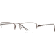 Hart Schaffner Marx HSM T-147 SEHS T14700 Single Vision Prescription Eyeglasses - Brown SEHS T147005745 BN