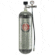 Hatsan TactAir 6.8L CF Fill Tank w/ Valve &amp; Fill Kit, Silver, HA91026