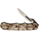 Havalon Piranta Stag Linerlock Desert Folding Knife, 2.75in Satin SS Blade, Digital Camo Sculpted Polymer Handle, Thumb Stud, Pocket Clip, XTI-60ASTAGDCAM