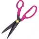 Havels Non-Stick Scissors, 8.5in Overall, Teflon Coated Stainless Blade, Pink ABS Handles, 69000