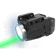 Hawk Gazer FLG-X Subcompact LED Flashlight Green Laser and LED Combo, Ambidextrous, On/off Switch, Black, HG-FLG-X