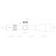Hawke Sport Optics Airmax 30 Rifle Scope, 6-24x50mm SF Compact, 30mm Tube, SFP, AMX IR Reticle, Black, 13220