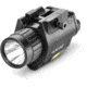 Hawke Sport Optics LED Flashlight w/Red Laser Rail Mount, CR 123A, Red, 43110
