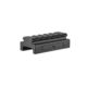 Hawke Sport Optics Picatinny to Picatinny Tactical Rails, 1/2in Riser, 2.5in Long, Black, 22410