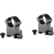 Hawke Sport Optics Professional Steel 1in Weaver Scope Rings - 2-Pieces, Extra High, Black, 23103