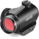 Hawke Sport Optics Vantage 1x20mm Red Dot Sight w/ Weaver Rail, Black, 12102