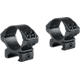 Hawke Sport Optics Weaver 30mm Rifle Scope Ring Mount - 2-Pieces, Low, Black, 22115