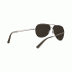 Hazard 4 Cluster Frameless Regular Aviator Sunglasses, Men's, Coyote Frame, Brown Lens, EYE-CLU-R-CYT