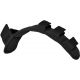 Hazard 4 Shoulder Strap Pad w/ MOLLE, Black, ACS-SPAD-BLK