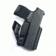 Hazmat Holster Works NV3 AIWB/IWB Kydex Holster, Sig Sauer P365, Ambidextrous, Black, 10014