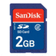 SD Card, 2G, Blue