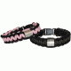 Heavy Hauler Outdoor Gear Duck Band survival bracelet, Pink/Black, 9.5 0077PB9.5