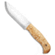 Helle Helle Knives Nord Sleipner Fixed Blade Knife Curly Birch 5.88" Satin #1670, Wood, Sleipner, adult, BHQ-203835