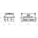 OPMOD HellRazr YAMA Charcoal Grill Dimensions