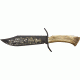 Hen &amp; Rooster American Civil War Fixed Blade Knife,Stainless Clip Point, Crown Stag Handle HR5000B150