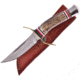 Hen &amp; Rooster Fixed Blade Deer Stag, HRI551DS